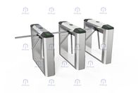 100W Swing Barrier Turnstile With Card Reading Method ID / IC / Face Recognition Etc Humidity≤95% 30 People / Min